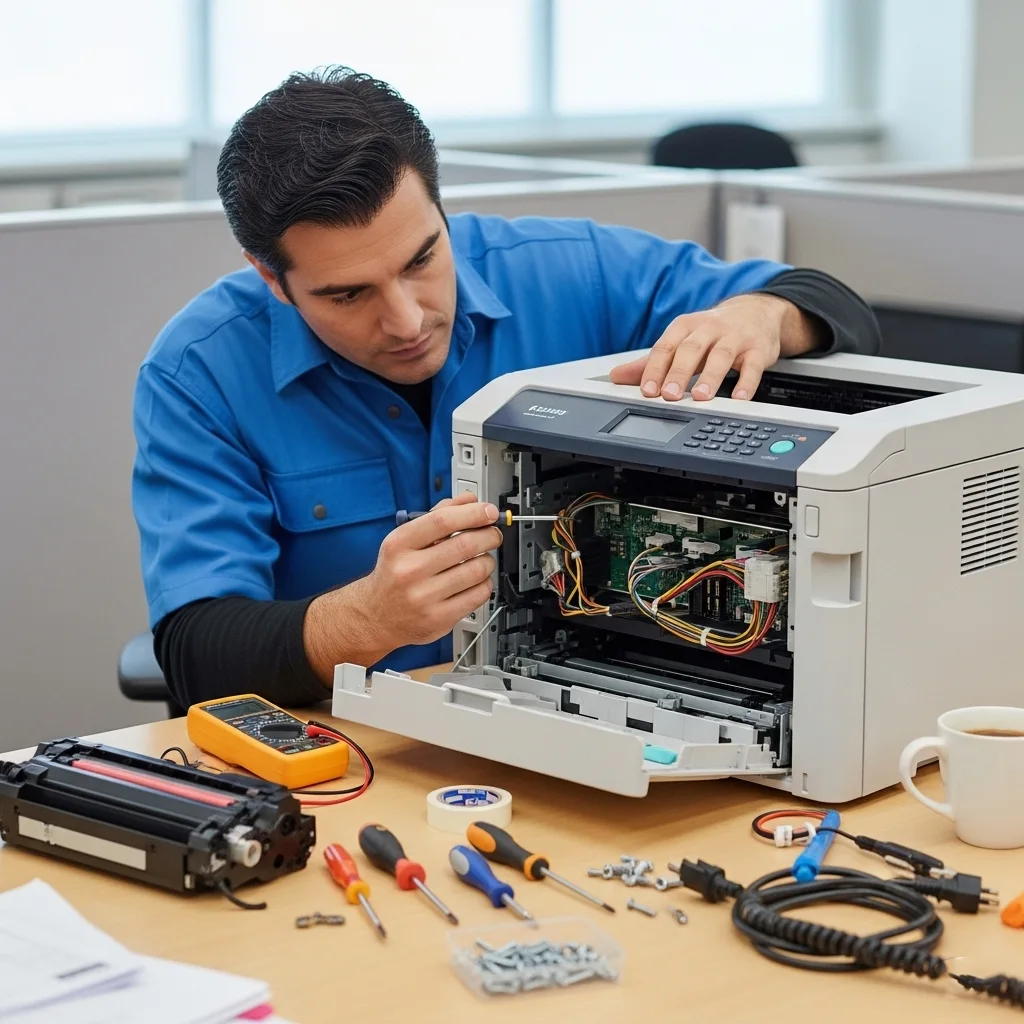 تعمیر پرینتر در محل بهتر است یا ارسال به تعمیرگاه؟