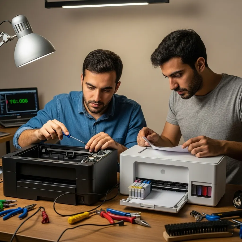 تعمیر پرینتر در محل بهتر است یا ارسال به تعمیرگاه؟